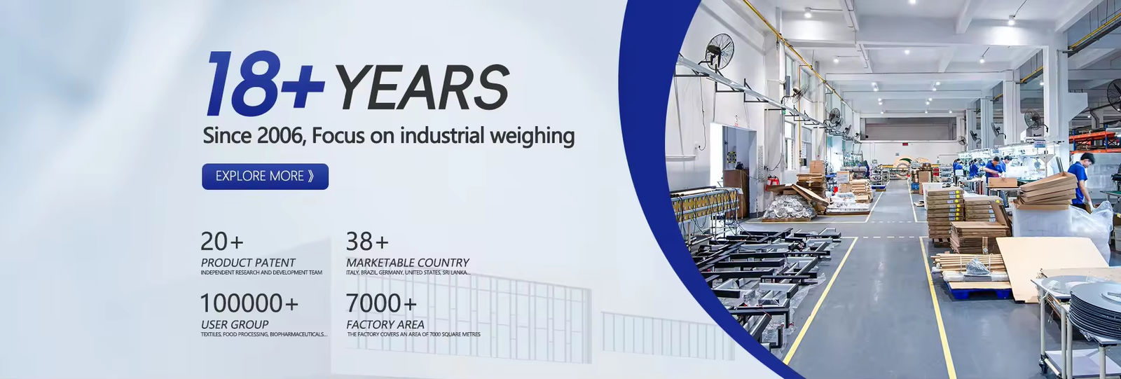 industrielle wiegende Skala