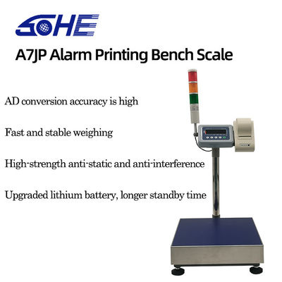 LED-LCD-Bildschirm Alarm Druckskala mit 40*50cm Druck TCS-A7JP-200
