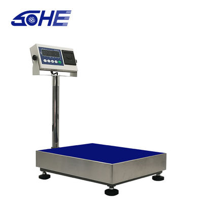 Barcode-Etiketten-Druck-Tischskala mit LED-Display und ABS-Edelstahlstruktur
