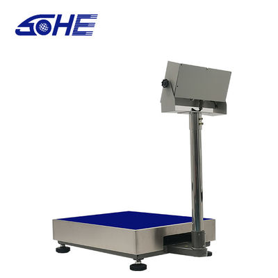 Barcode-Etiketten-Druck-Tischskala mit LED-Display und ABS-Edelstahlstruktur