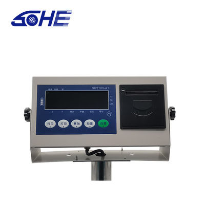 Barcode-Etiketten-Druck-Tischskala mit LED-Display und ABS-Edelstahlstruktur
