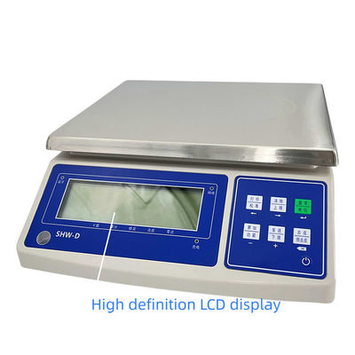 3/6/15/30kg Hochpräzisions-elektronische Waage mit LCD-Display und kundenspezifischer OEM-Unterstützung