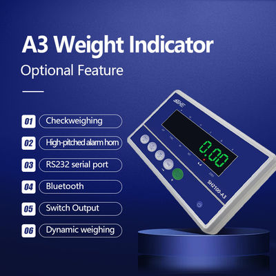 SOHE A3C Meter-Wagen/Druckindikator-Instrument-Sensor-Display mit Wechselstromversorgung