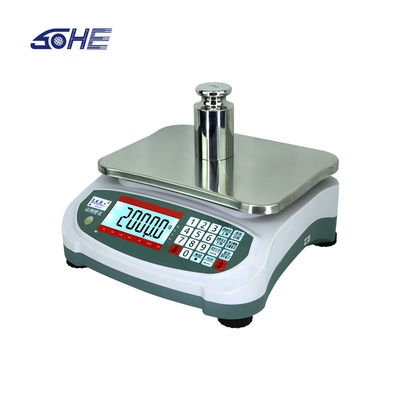 SOHE 2024 150000 Präzisionskonfiguration LCD-Bildschirm-Tischwaage für die Gewichtung in der Industrie