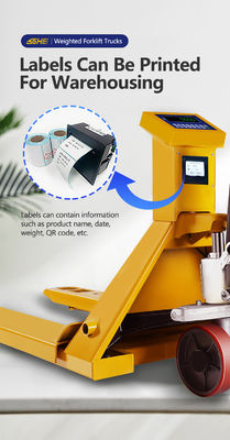 Gelb Lipoly Breitengabheizung SOHE SCS Druckgewichtung Gabelstapler für Hochschlagwaage