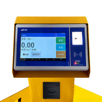 SOHE Smart Android Gabelstapler Drucketikett und kleine Fahrkarte Wiegen Upload System