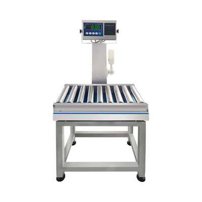 15-500 kg Kohlenstoffstahl Verpackung Detektion Alarm Druck Roller Lebensmittel Checkweiger