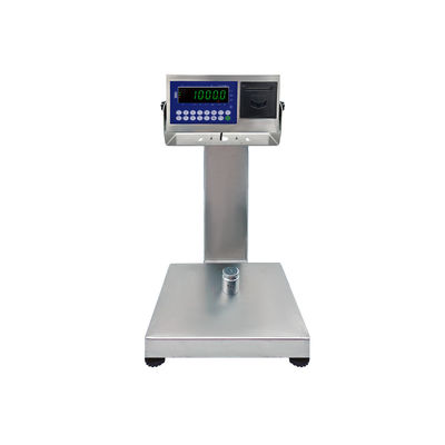 A8SP-Druck-Kleine Plattform-Skala mit 6 kg Kapazität und 22cm*28cm Quadrat vertikaler Stange