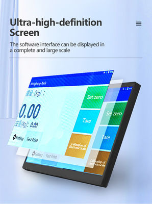 SOHE Y7 7-Zoll Android Smart Screen QR Code Box Gewichtsanzeiger LED-Display mit ABS