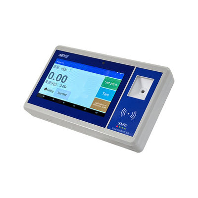 7-Zoll-ABS-LCD-Display Android-Smart-Bildschirm mit QR-Code-Batterie-Kamera Karten-Gewichtsanzeiger und Sensor