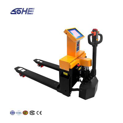 Weite Gabelstapler mit hochwertiger Technologie mit exaktem Gewicht mit 12-Zoll-Display