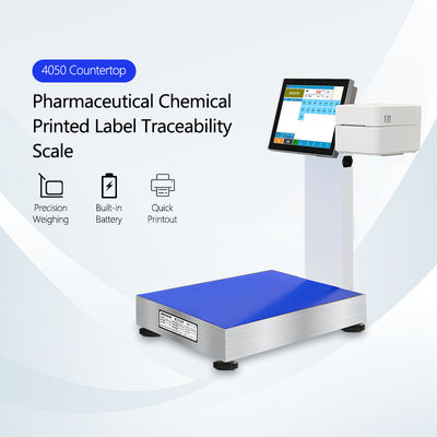 LCD-Anzeige Arzneimittelchemische Etiketten Druckgerät für 400 mm*500 mm Tischgröße