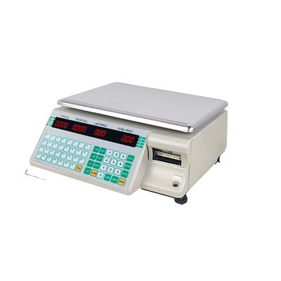 SOHE Etikettendruck Skala Barcode Quittung Druck für Supermarkt 3kg Digitale Rechner