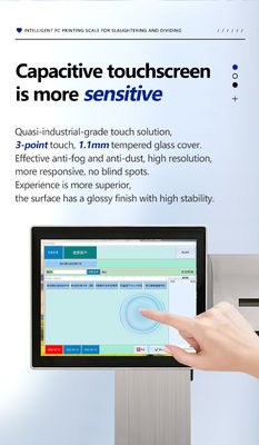 Voll wasserdichtes Smart Scale 60KG Gewicht mit 304 Edelstahl und Smart Screen