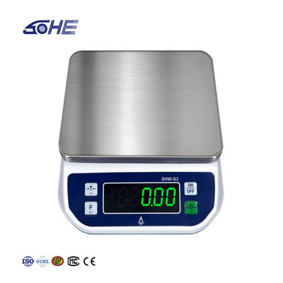 1.5KG Hochpräzisions ABS-Wasserdichte Skala aus Edelstahl für das Backen und Kochen SOHES3