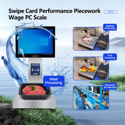 Windows-System wasserdicht Touchscreen SOHE Industrial's Smart Scale für Karten
