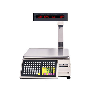 ABS-Plastik-/Edelstahlplatte 30 kg Druckstreifencode Tabellenwaage SHW-TMB -20 C-50 C