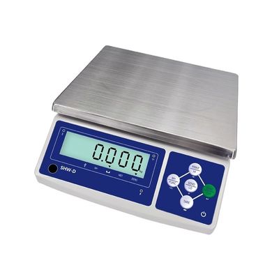 SHWDL-15KG Ethernet-Funktionstabellenwaage mit LCD-Display und AC/DC-Stromversorgung