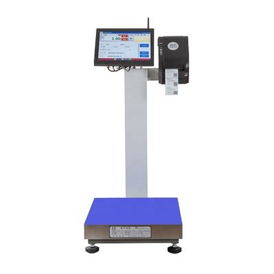 15 Zoll Desktop-Bildschirm SOHE 2024 15-200kg Schweine- und Rindfleischverarbeitung LCD-Display Etikett Skala