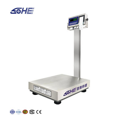 A8SP 60cm*80cm Ganz Edelstahl Quadratpol Druckindustrie Plattform Skala