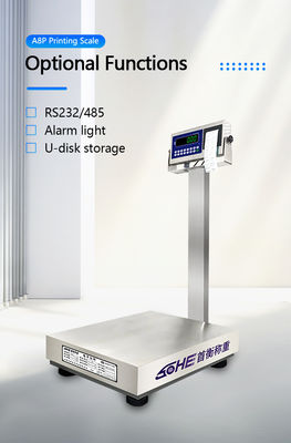 LED-Anzeige aus Edelstahl Advanced A8SP Printing Industrial Platform Skala 60cm*80cm