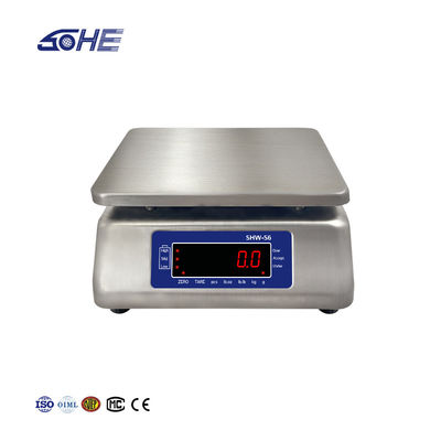 AC220V/50HZ Stromversorgung SOHE S6 3KG Edelstahl IP68 Wasserdichte Skala für leistungsstarke