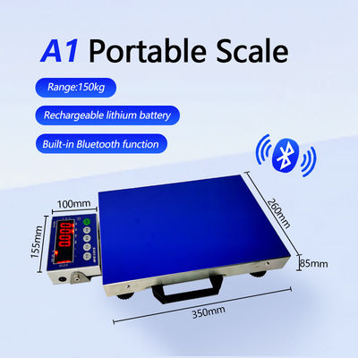 Portable und einfach zu bedienende SOHE A1 100KG Industriewaageplattform mit Bluetooth