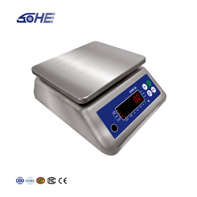 AV220V/50HZ Wasserdichte Doppelschirm Elektronische Waage 30kg für kundenspezifische OBM-Unterstützung