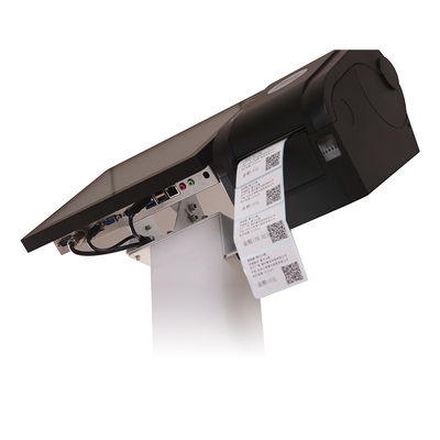 15-Zoll-LCD-Display 15-500 kg Meeresfrüchte Verarbeitung Dock Android Druck Etiketten Skala -10-40C