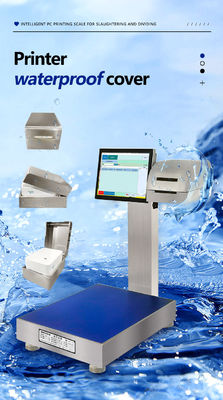 Etikettendruck vollständig wasserdicht Smart Scale mit Smart Screen und 304 Edelstahl