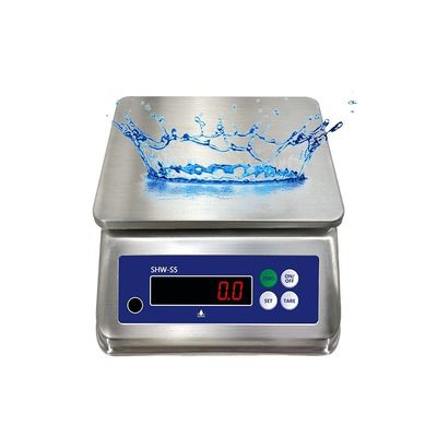 SOHE S5 3KG Edelstahlskala mit Dual-LED-Display und IP68-Wasserdichte
