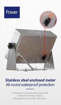 LED-Display 300kg SOHE A1S Wasserdichte Skala für Lebensmittelfabriken 500*600mm Waschbar