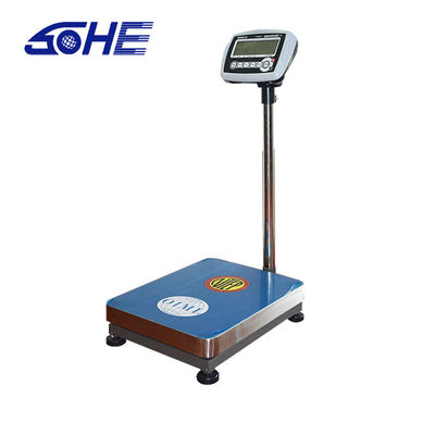 Kundenspezifische Unterstützung 300 kg elektrische Plattform-Schale mit LED-LCD-Display