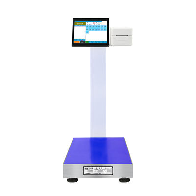 500 kg Touchscreen-Plattformskala aus Edelstahl für intelligente Android-Displays