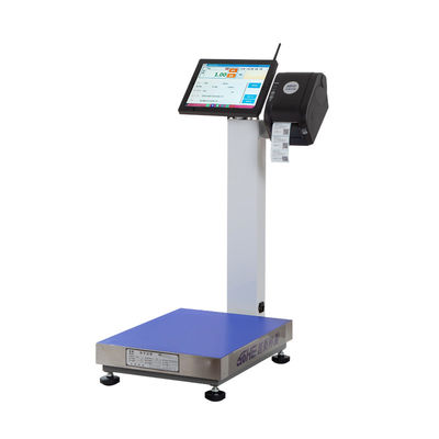 500 kg Touchscreen-Plattformskala aus Edelstahl für intelligente Android-Displays