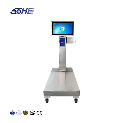 SOHE 40*50cm Vollwasserdicht Intelligente Skala hohe Genauigkeit für Mobilgeräte und Windows