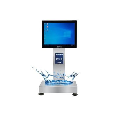 1- 15kg/5g Kapazität Smart Card Stück Gewichtung Waage mit 12-Zoll-wasserdichten Touchscreen