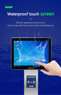 1- 15kg/5g Kapazität Smart Card Stück Gewichtung Waage mit 12-Zoll-wasserdichten Touchscreen