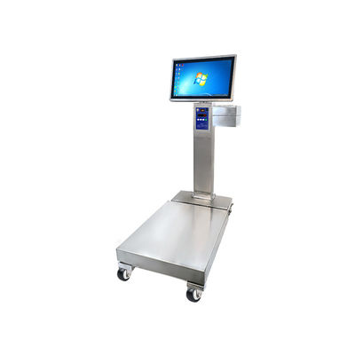 Anpassungsfähige Etikettenplattform mit 500 kg Gewichtskapazität und 80 mm Wärmedrucker