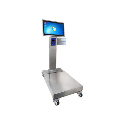 Anpassungsfähige Etikettenplattform mit 500 kg Gewichtskapazität und 80 mm Wärmedrucker