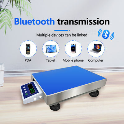 Industrielles Wiegen mit SOHE AT Bluetooth-Skala und 6-stelligem LED-Display erleichtert