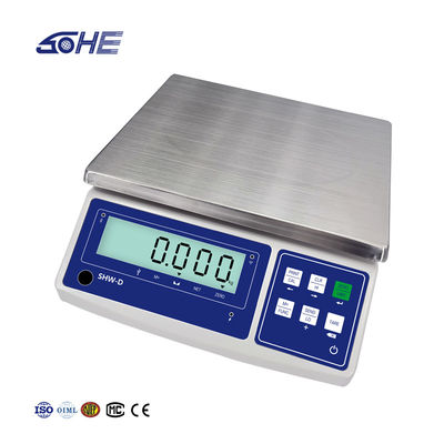 ABS 30KG Anpassbares LCD-Display Präzisions-Industrie-Wagen-Plattformen von SOHE WD