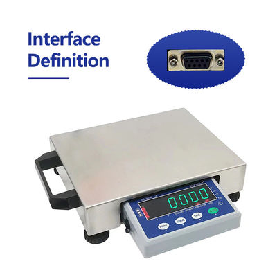 6 kg wasserdichte digitale Tischwaage mit Lebensmittelmaterial und Tischgröße 220*280mm
