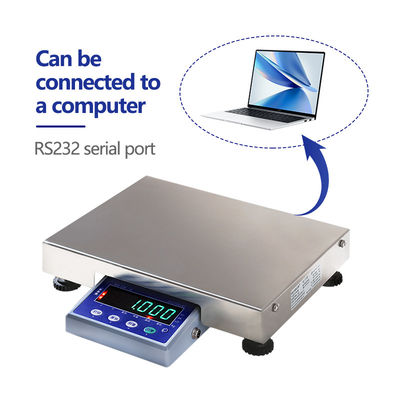 6 kg wasserdichte digitale Tischwaage mit Lebensmittelmaterial und Tischgröße 220*280mm
