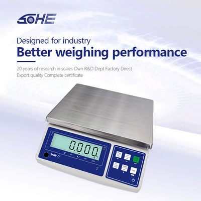 SOHE WD 3KG Industriewaage mit LCD-Display und AC220V/50HZ-Leistung