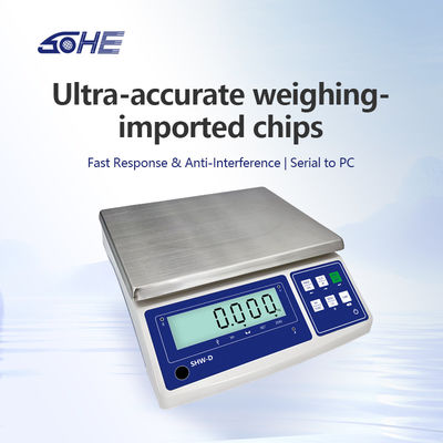 SOHE WD 3KG Industriewaage mit LCD-Display und AC220V/50HZ-Leistung