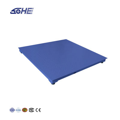 Gewerbliche Waage 600*800 mm Kohlenstoffstahl mit Halterung und 500 kg Kapazität