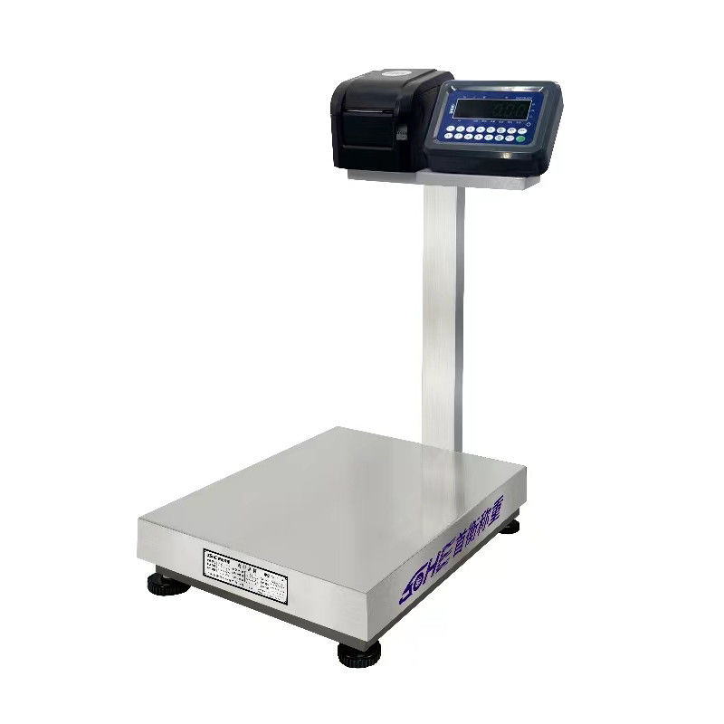 SH2100-A8P Tabellenwaage Hochgenauigkeit und LED-Display 50cm*60cm Größe zum Wiegen/Drucken