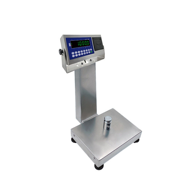 A8SP-Druck-Kleine Plattform-Skala mit 6 kg Kapazität und 22cm*28cm Quadrat vertikaler Stange