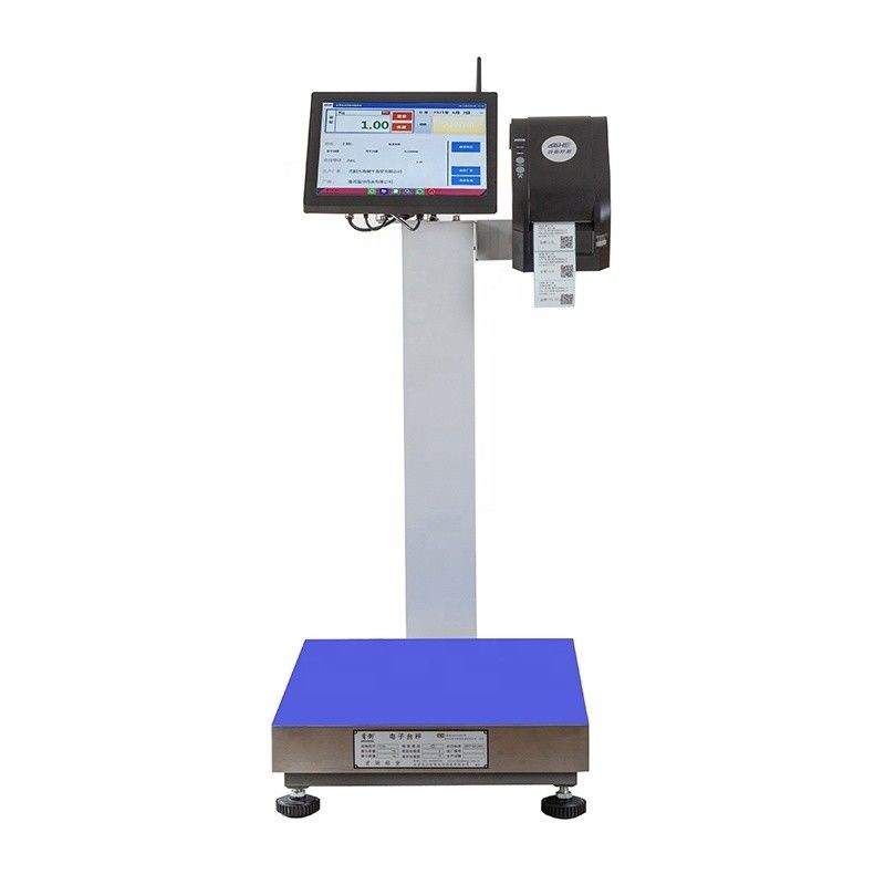 15 Zoll Desktop-Bildschirm SOHE 2024 15-200kg Schweine- und Rindfleischverarbeitung LCD-Display Etikett Skala
